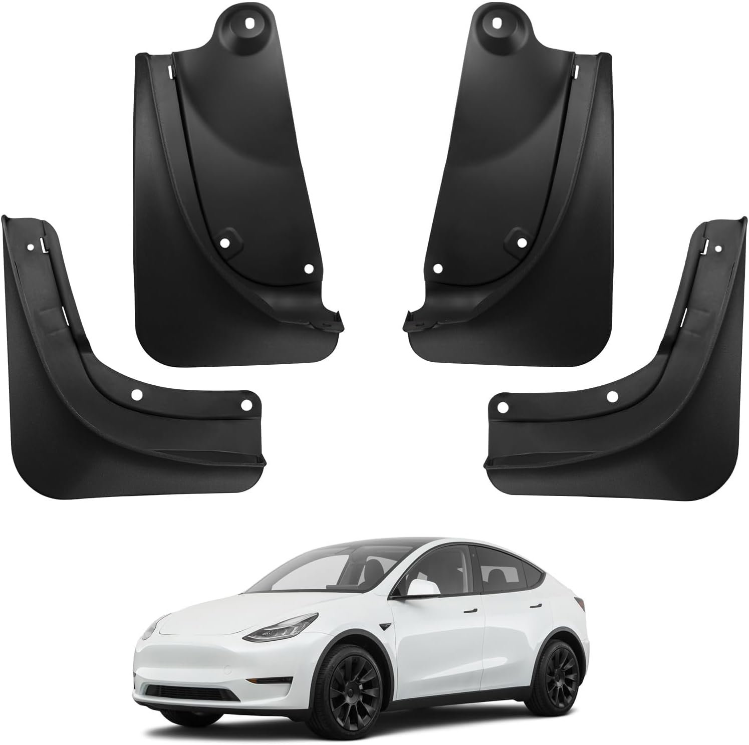 BASENOR 2025 Upgraded Tesla Model Y Mud Flaps Splash Guards Image 1