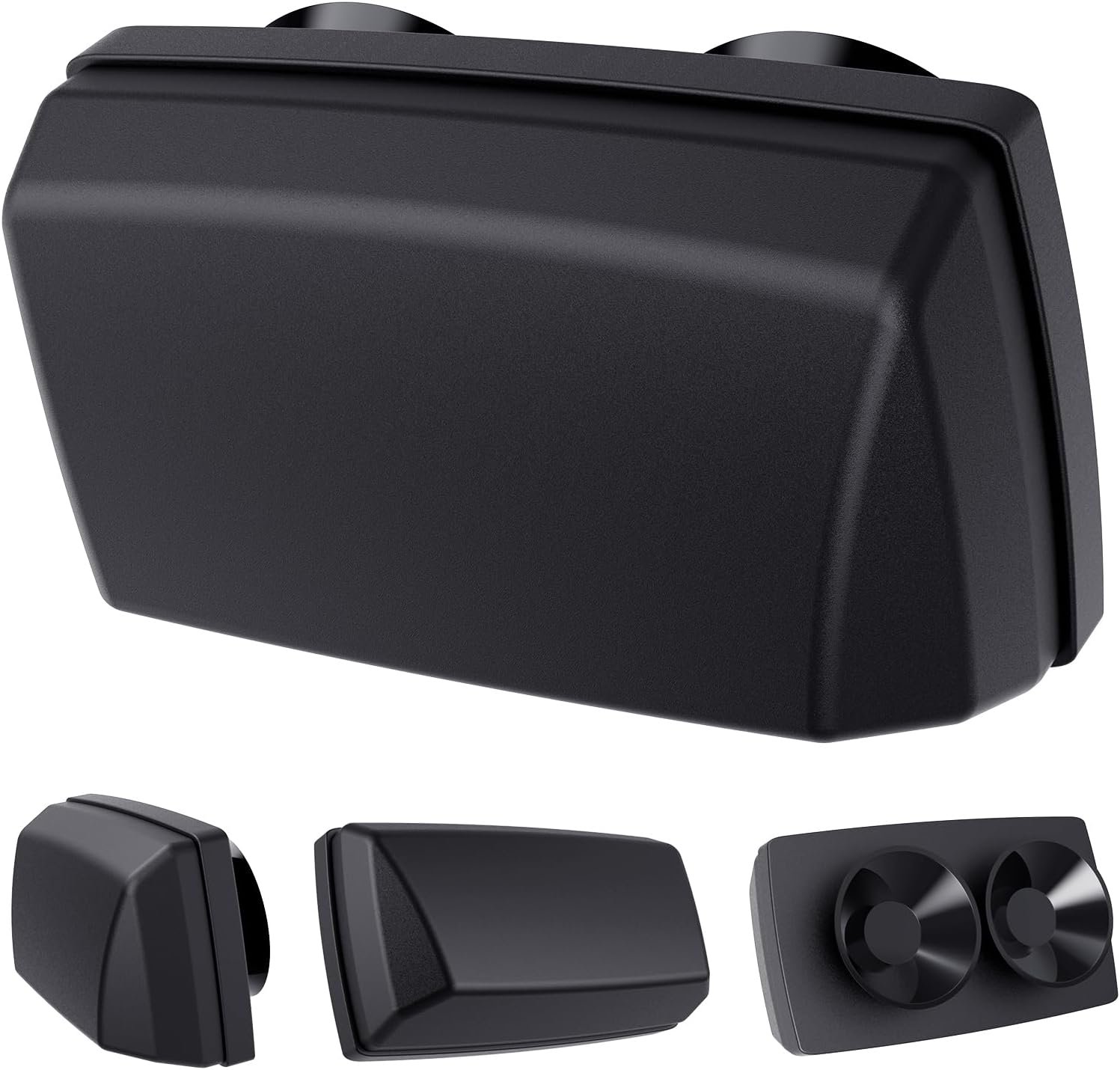 EZpass Holder. Black Look Inside & Outside Image 4