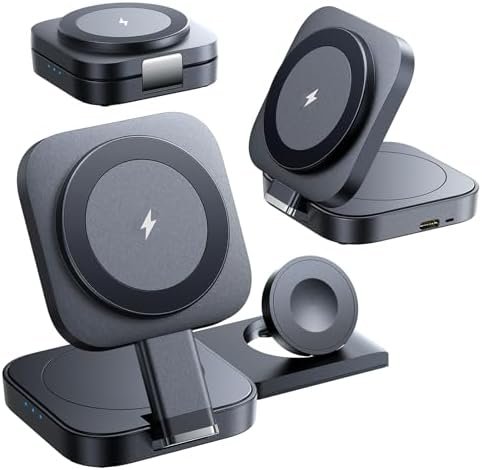 LISEN for MagSafe Charger Stand for iPhone and Apple Watch Charging Station Image 4