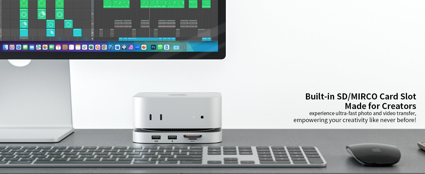 Minisopuru iExpandMate MINI4PRO Mac Mini M4 Dock Image 2