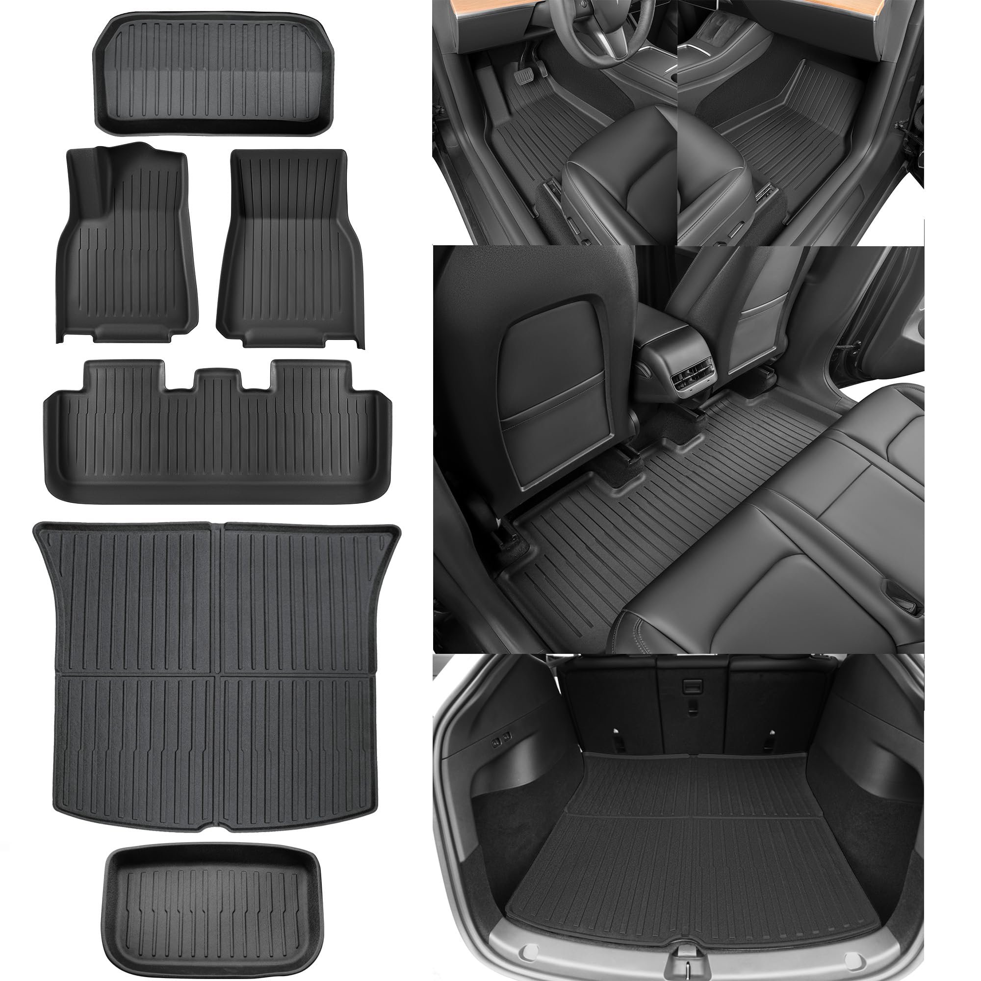 SUPER LINER Floor Mats for Tesla 2021-2024 2025 Image 2