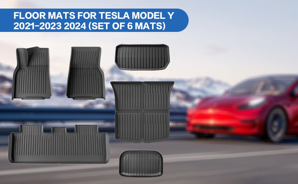 SUPER LINER Floor Mats for Tesla 2021-2024 2025 Image 4
