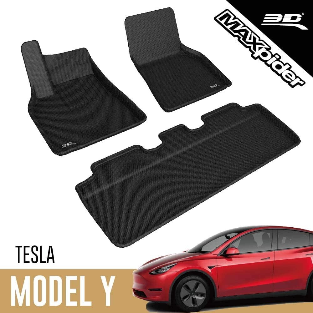 Tesla Model Y All-Weather Floor Mats Image 1