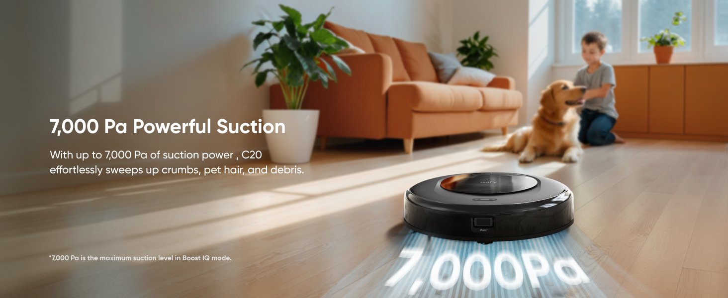 eufy Robot Vacuum Omni C20, Robot Vacuum and Mop Combo Image 2