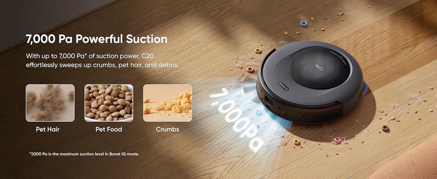 eufy Robot Vacuum Omni C20, Robot Vacuum and Mop Combo Image 4