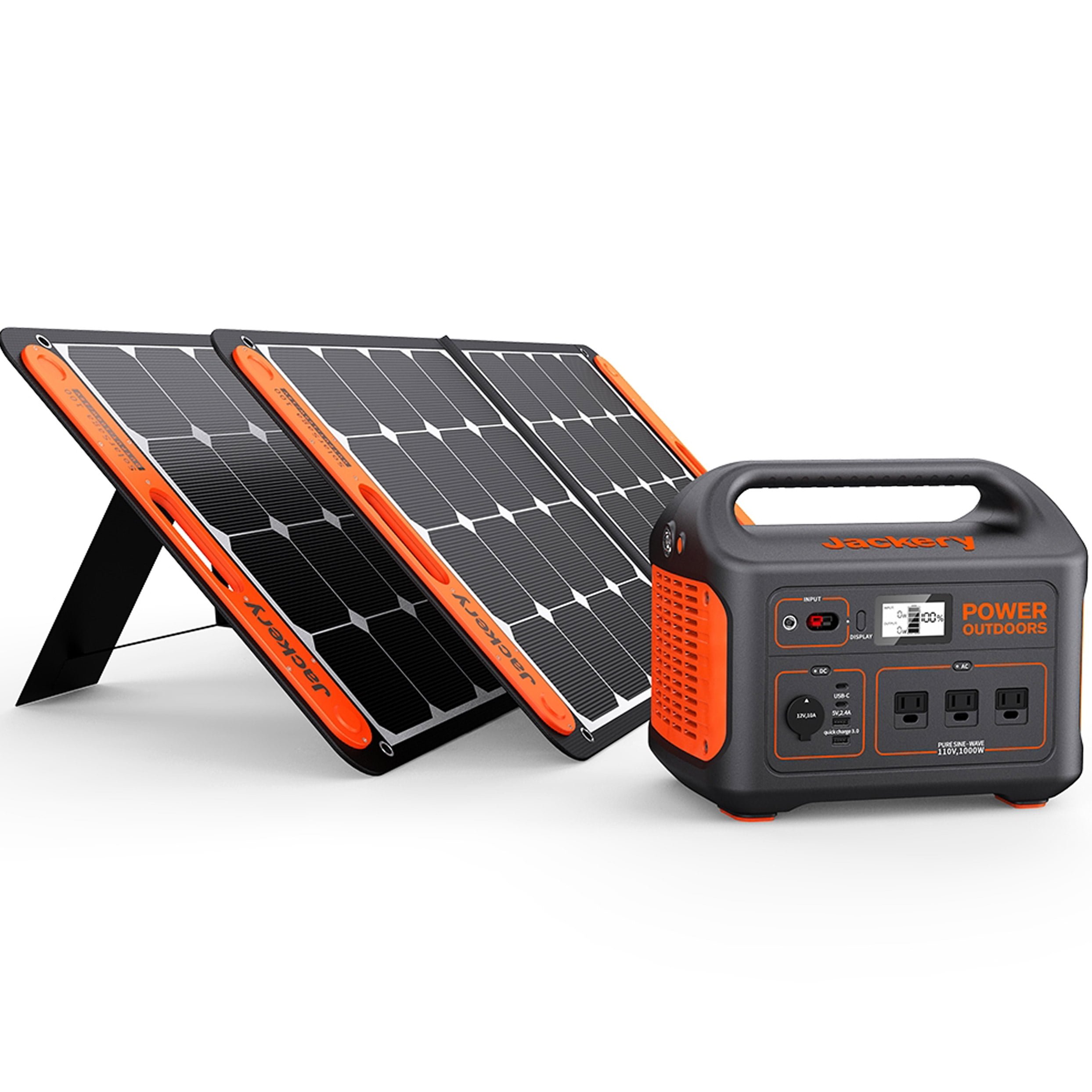 Jackery Solar Generator 1000 v2 with 200W Solar Panel Image 3