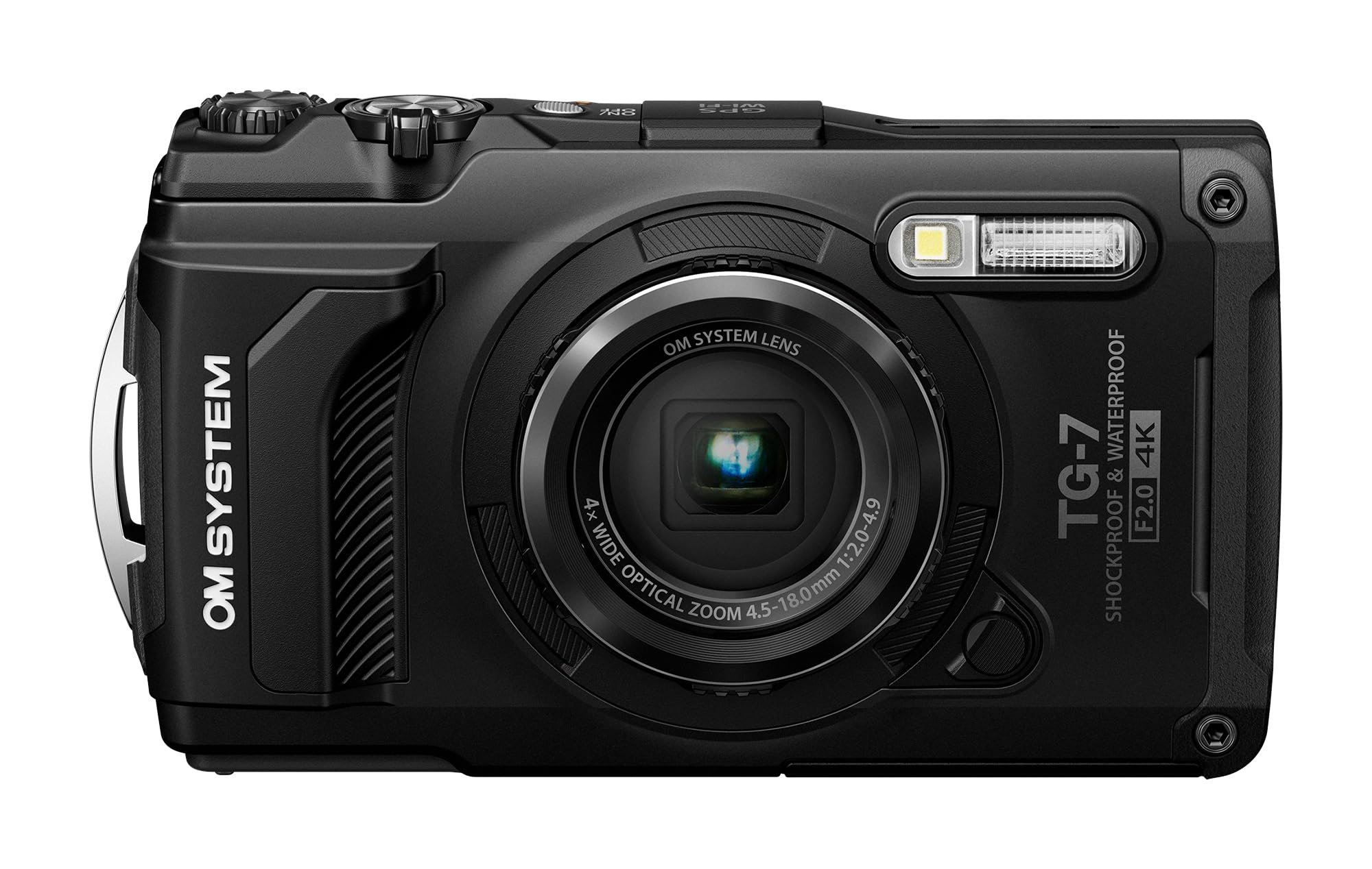 OM SYSTEM Tough TG-7 Black Underwater Camera Image 2