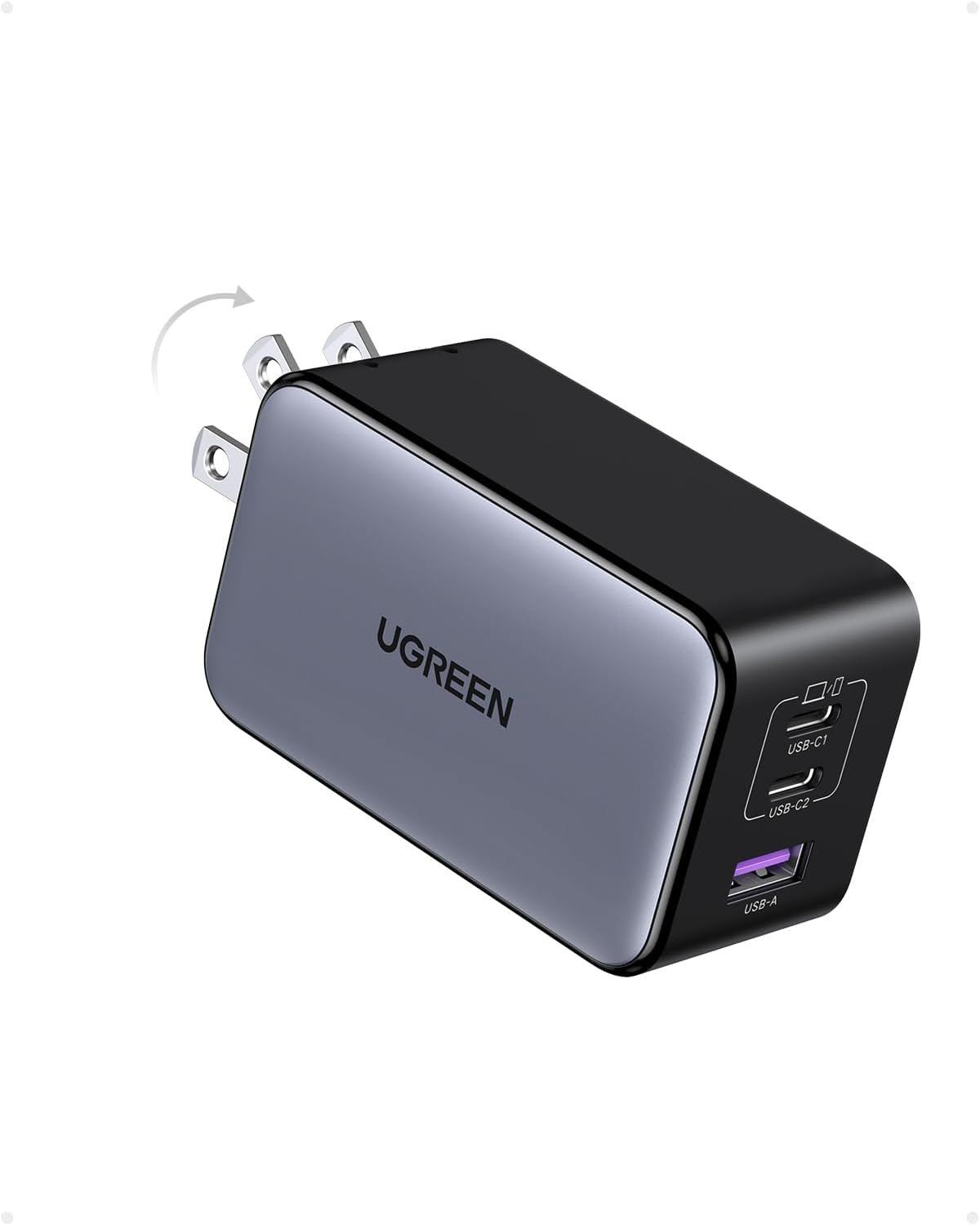 UGREEN 100W USB C Charger X 3-Port Foldable Power Adapter Image 2