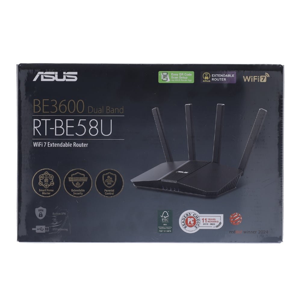 ASUS RT-BE58U WiFi 7 BE3600 AiMesh Router Image 3
