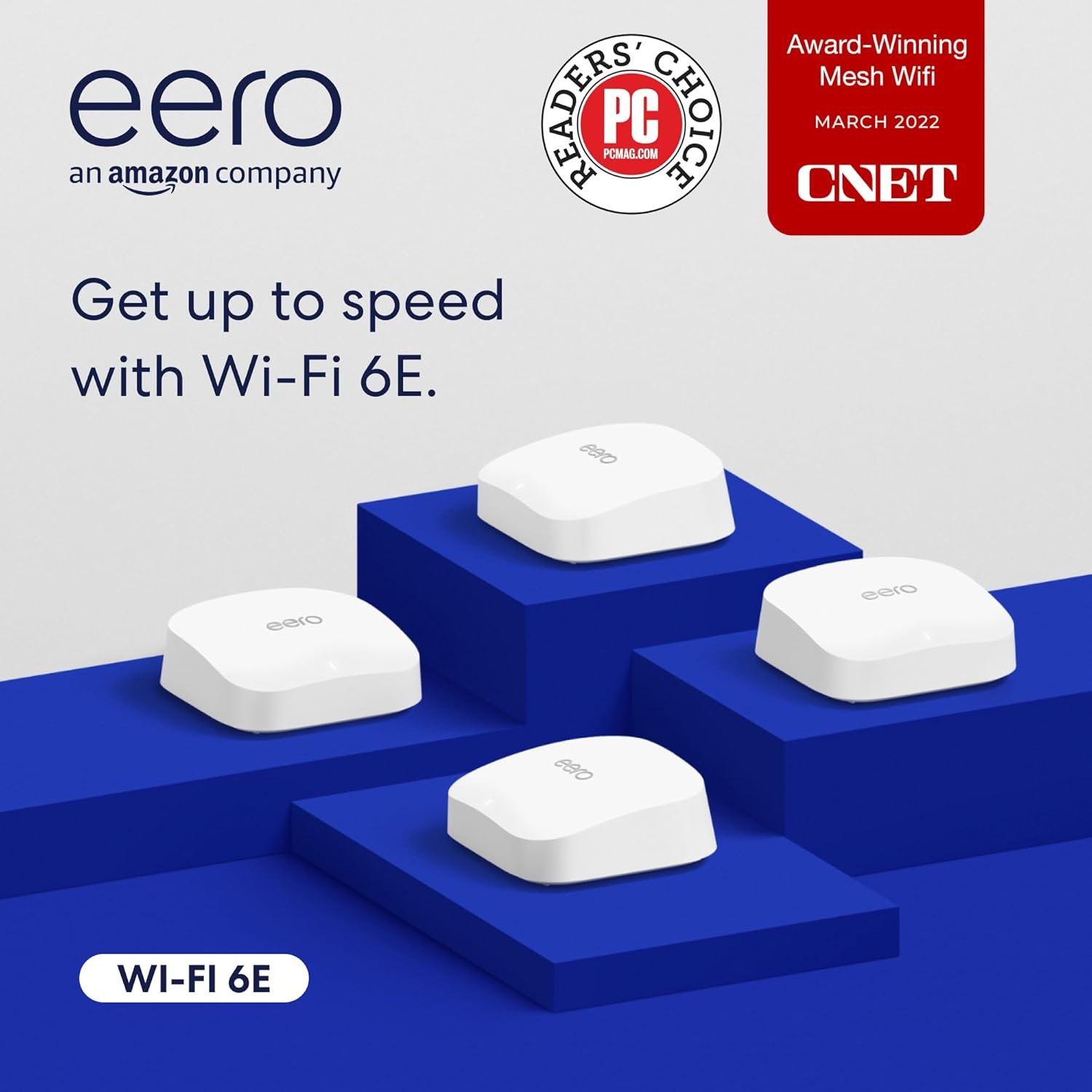 Amazon eero Pro 6E mesh wifi system Image 1