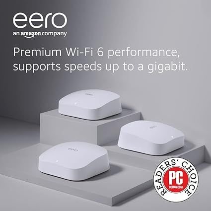 Amazon eero Pro 6E mesh wifi system Image 2