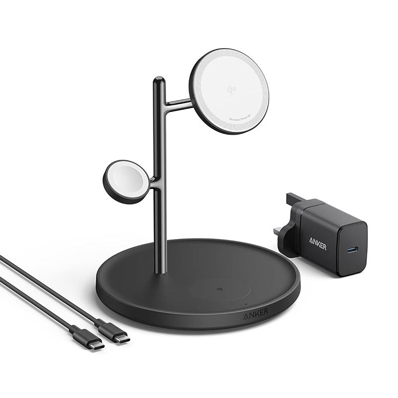 Anker MagGo Qi2 3-in-1 Charging Station Image 4