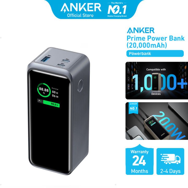 Anker Prime 20,000mAh Power Bank (A1336) Image 3