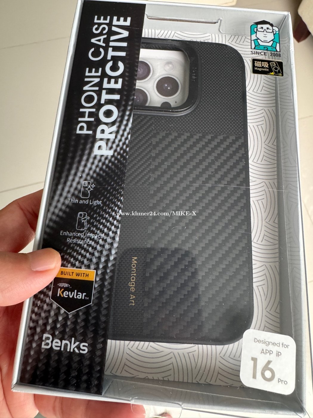 BENKS ArmorPro Case for iPhone 16 Image 3