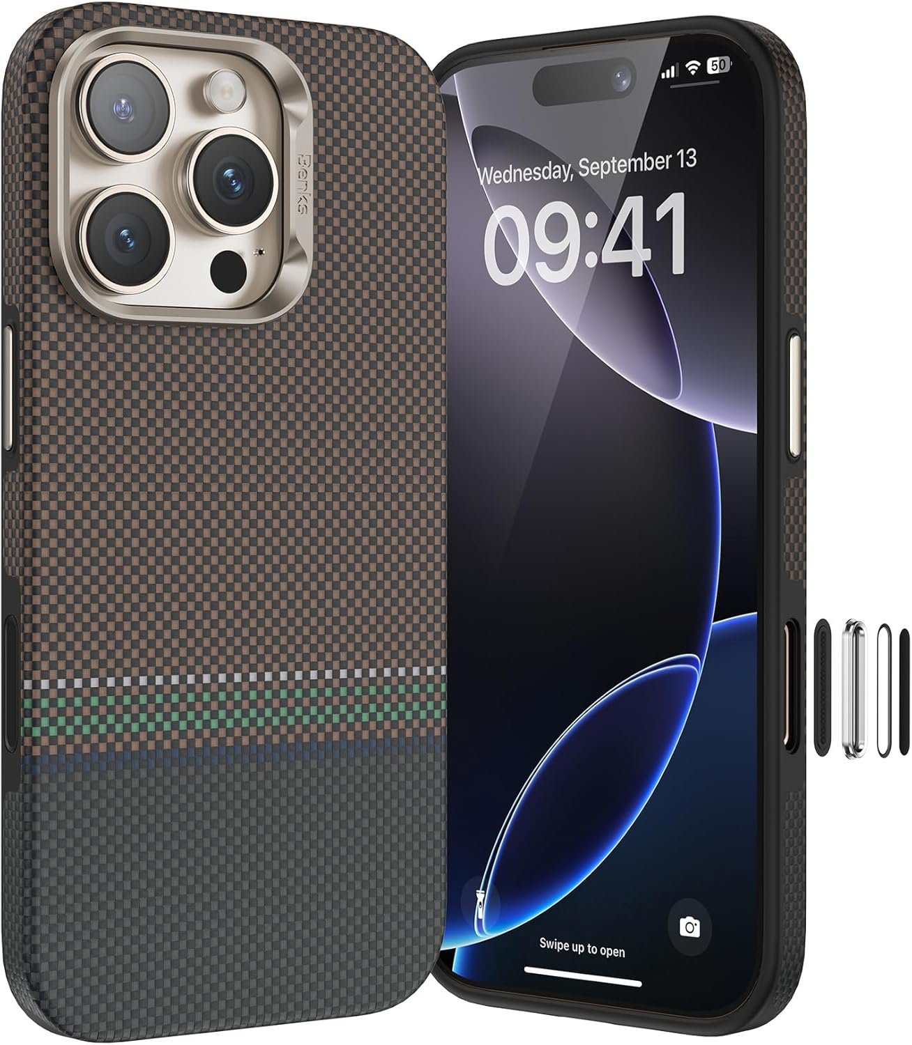 BENKS ArmorPro Case for iPhone 16 Image 4