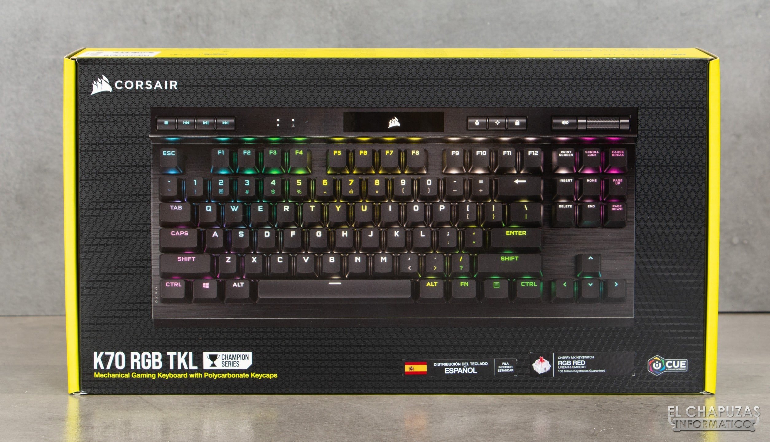 Corsair K70 RGB TKL Champion Image 2