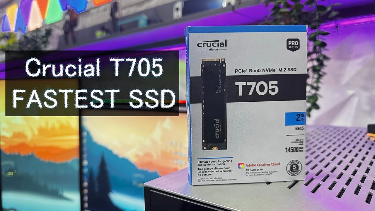 Crucial T705 PCIe Gen5 SSD Image 4