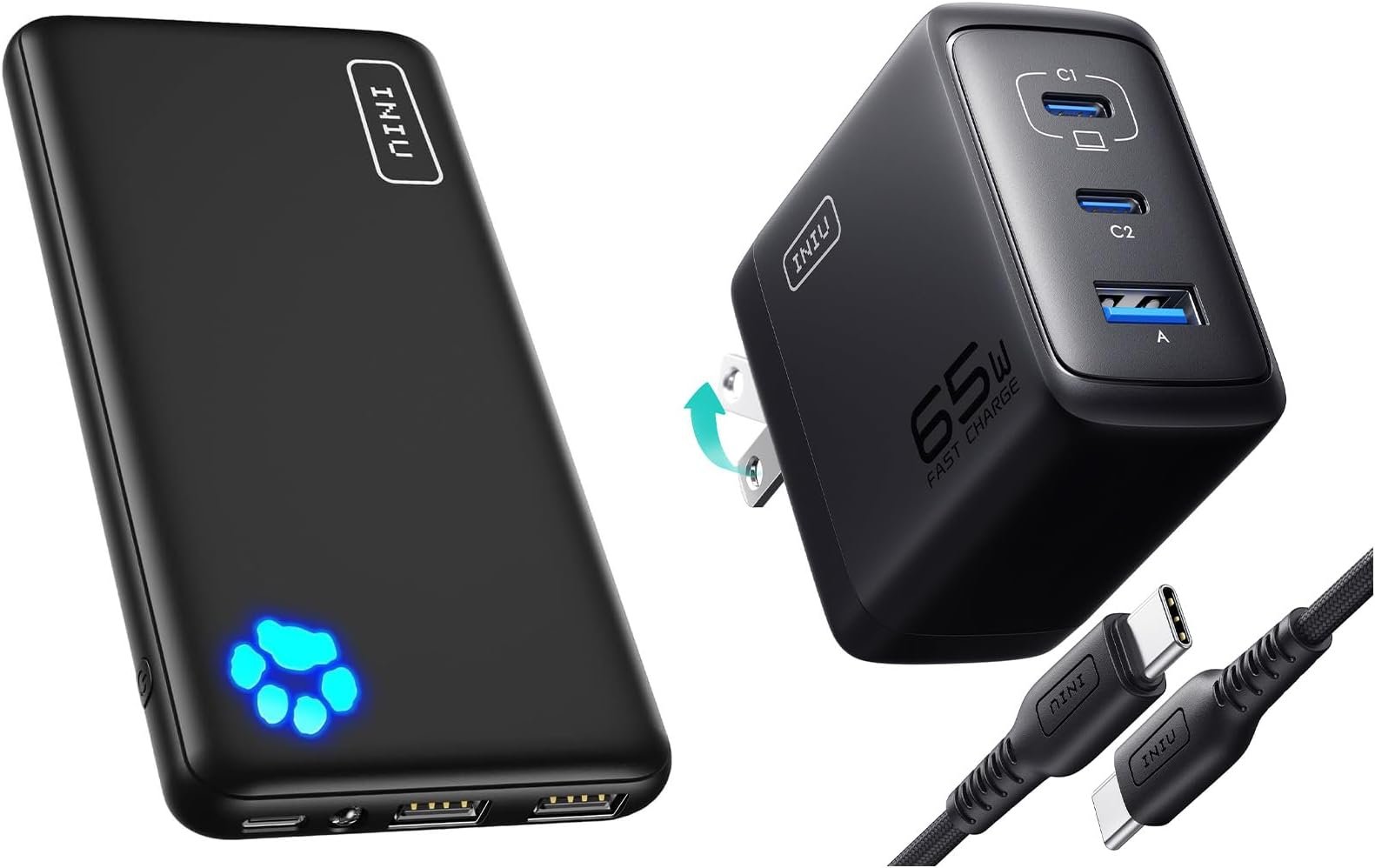 INIU 10000mAh Power Bank Image 1