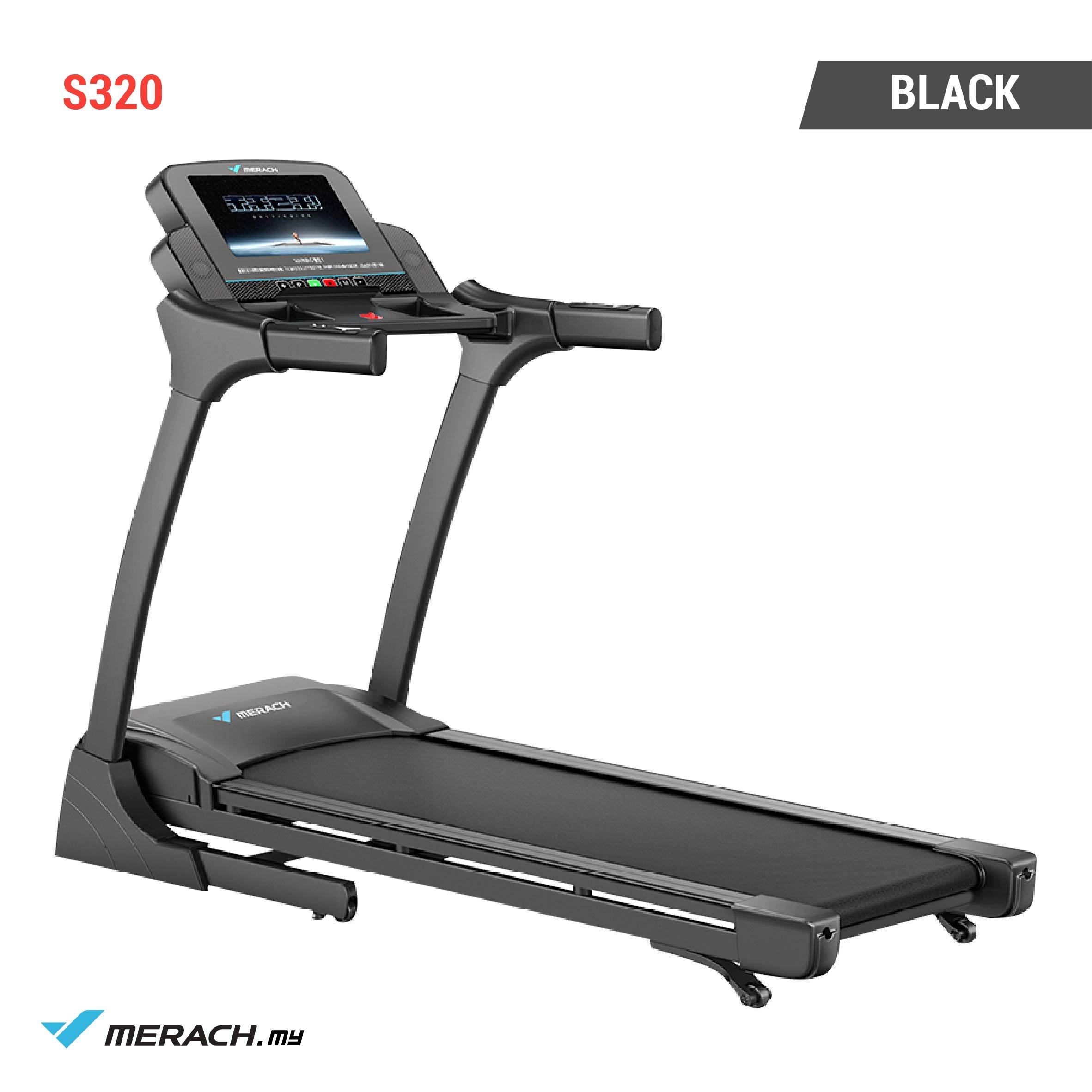 Merach Fitness Folding Treadmill Image 1