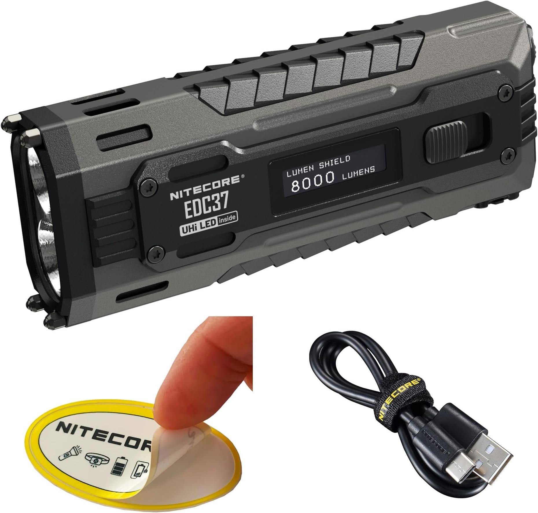 Nitecore EDC37 tactical flashlight Image 2