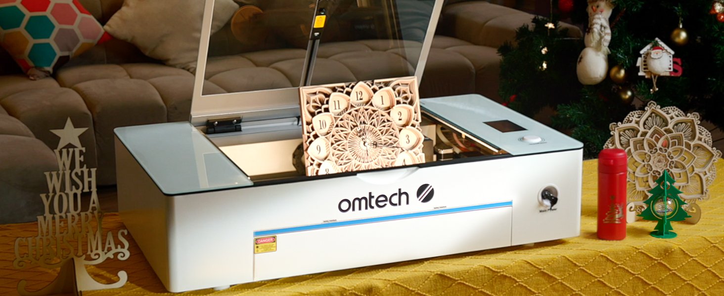 OMTech Polar Lite 55W Desktop CO2 Laser Engraver and Cutter Image 3