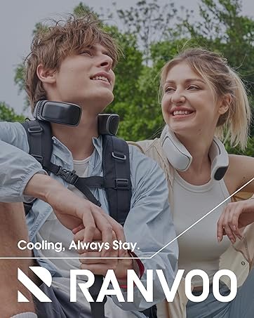 Ranvoo desk and neck fan Image 1