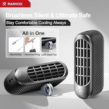 Ranvoo desk and neck fan Image 3