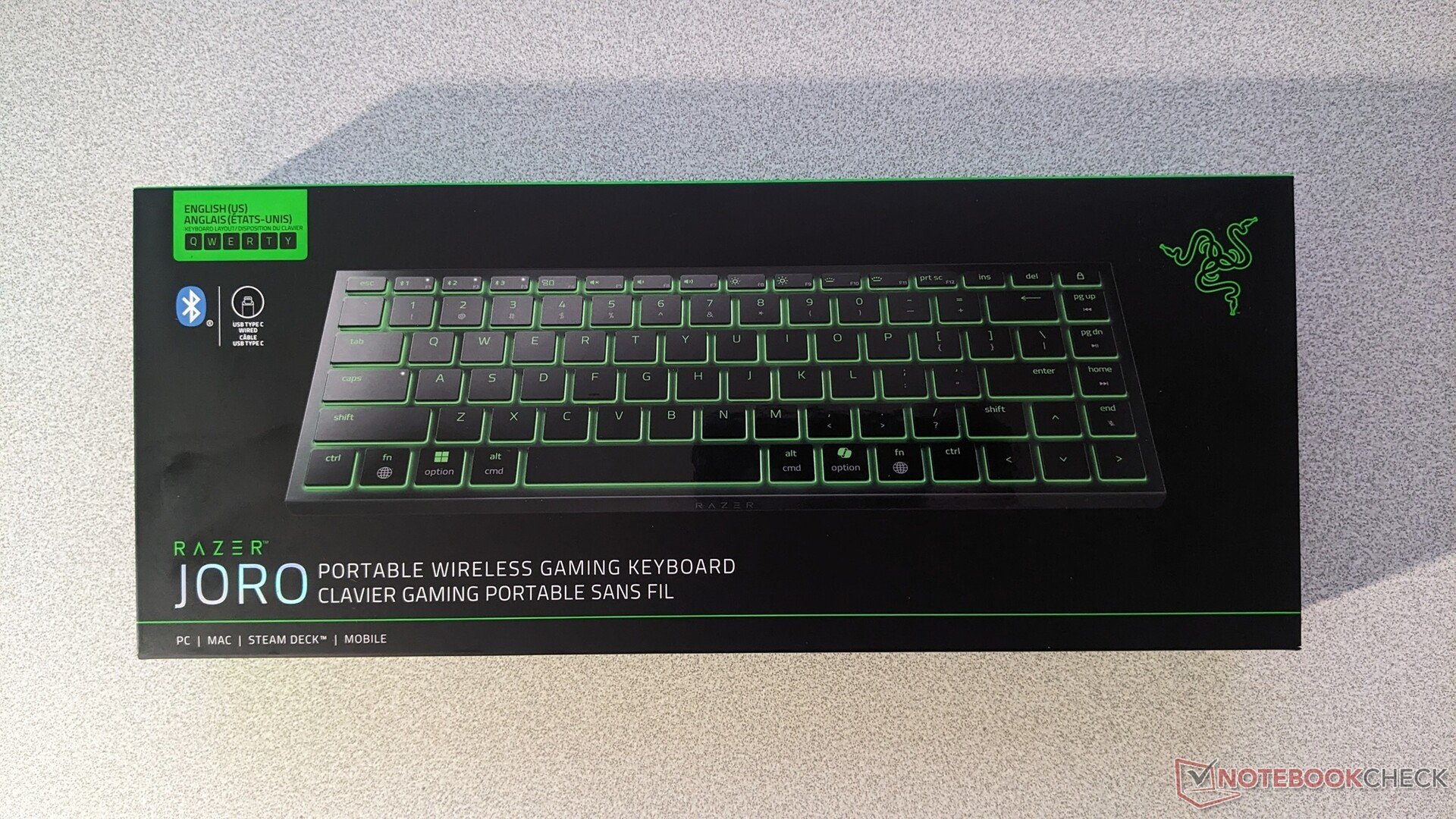 Razer Joro Portable Wireless Gaming Keyboard Image 4