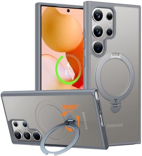 TORRAS 360 Spin Magnetic Stand for Galaxy Z Fold 7 Case Image 4