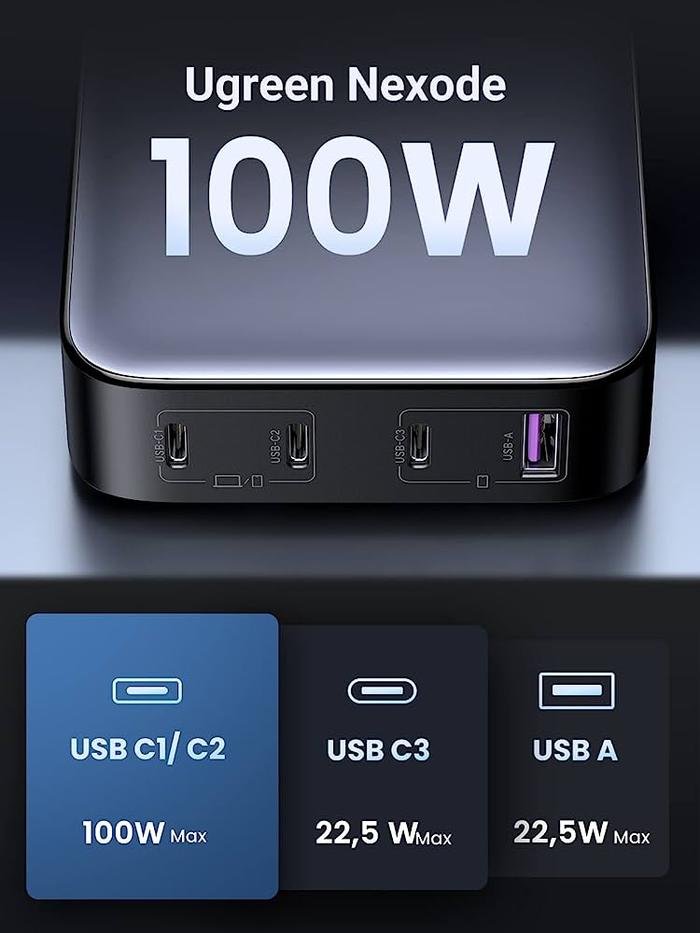 UGREEN Nexode Charger (100W/200W) Image 2
