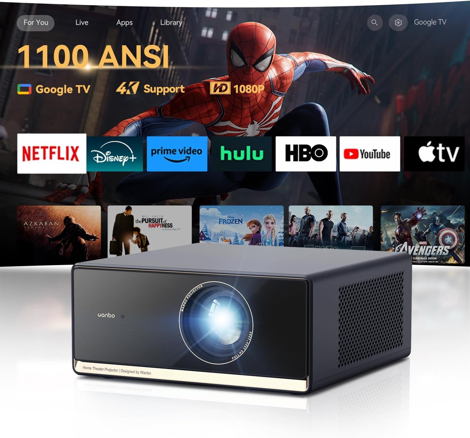 Wanbo X5 Pro projector Image 1