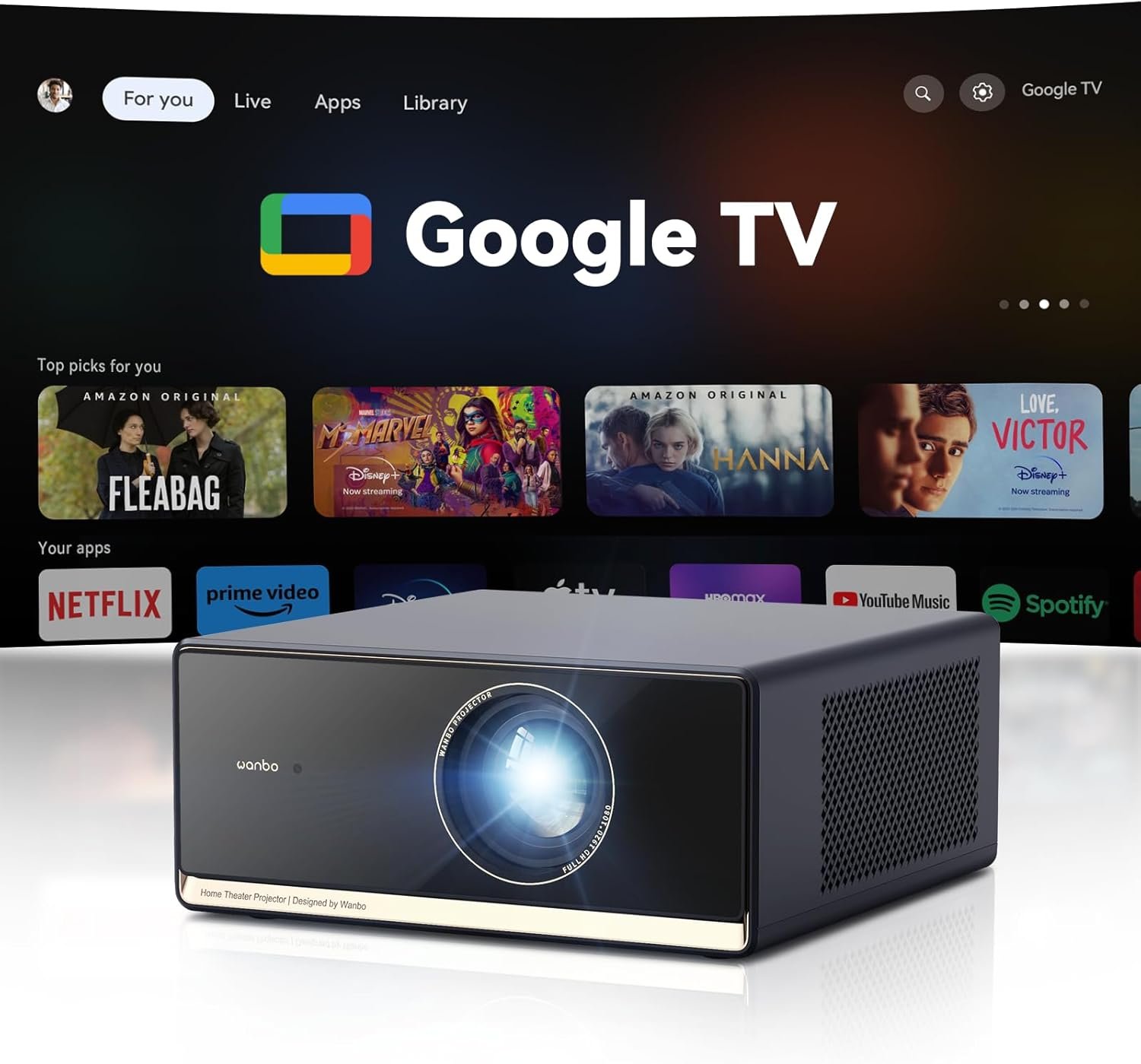 Wanbo X5 Pro projector Image 2
