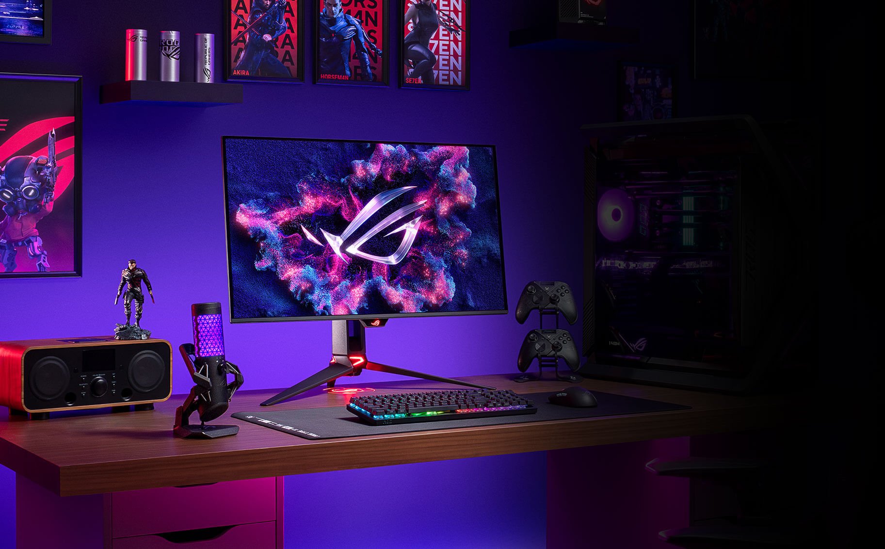 ASUS ROG Swift OLED PG32UCDM Monitor Image 3