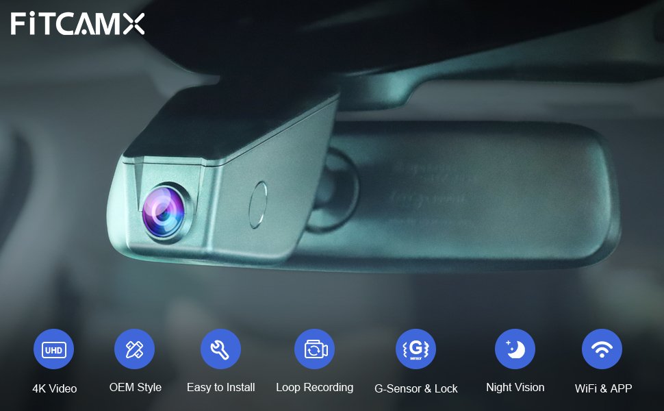 FITCAMX Dash Cam Image 2