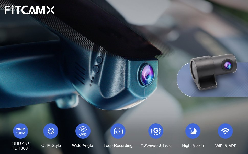 FITCAMX Dash Cam Image 3