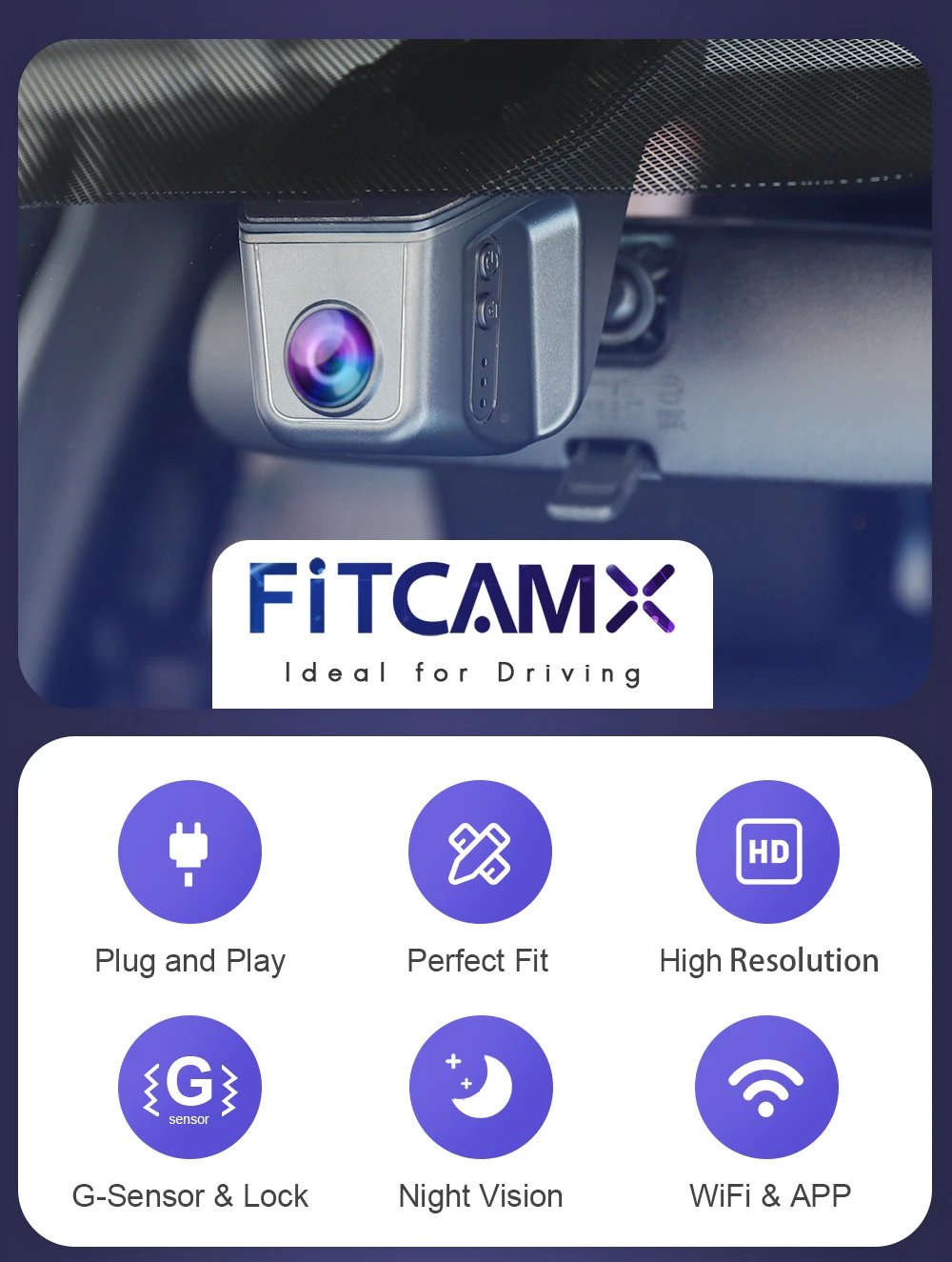 FITCAMX Dash Cam Image 4