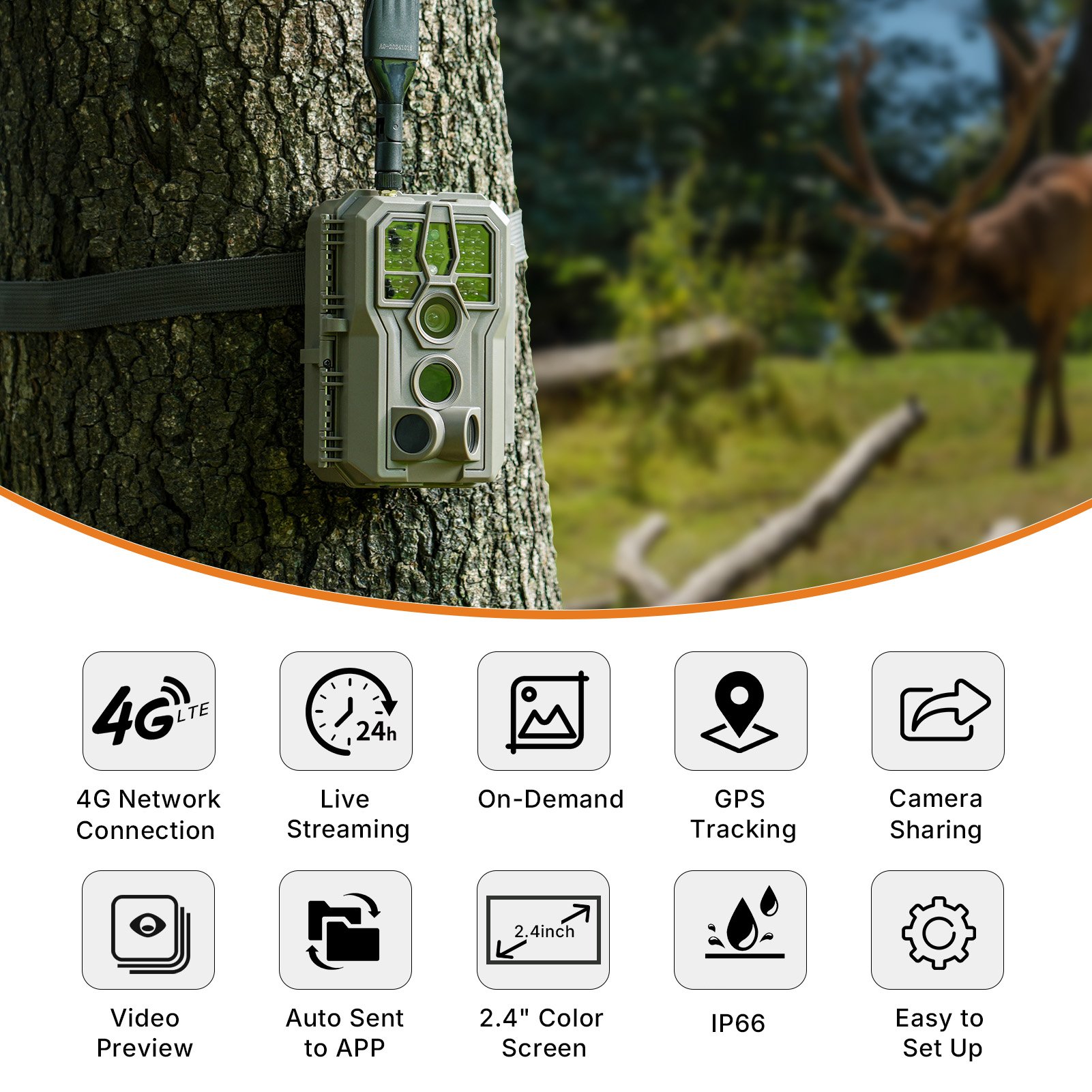 GardePro X66 Pro cellular trail camera Image 2