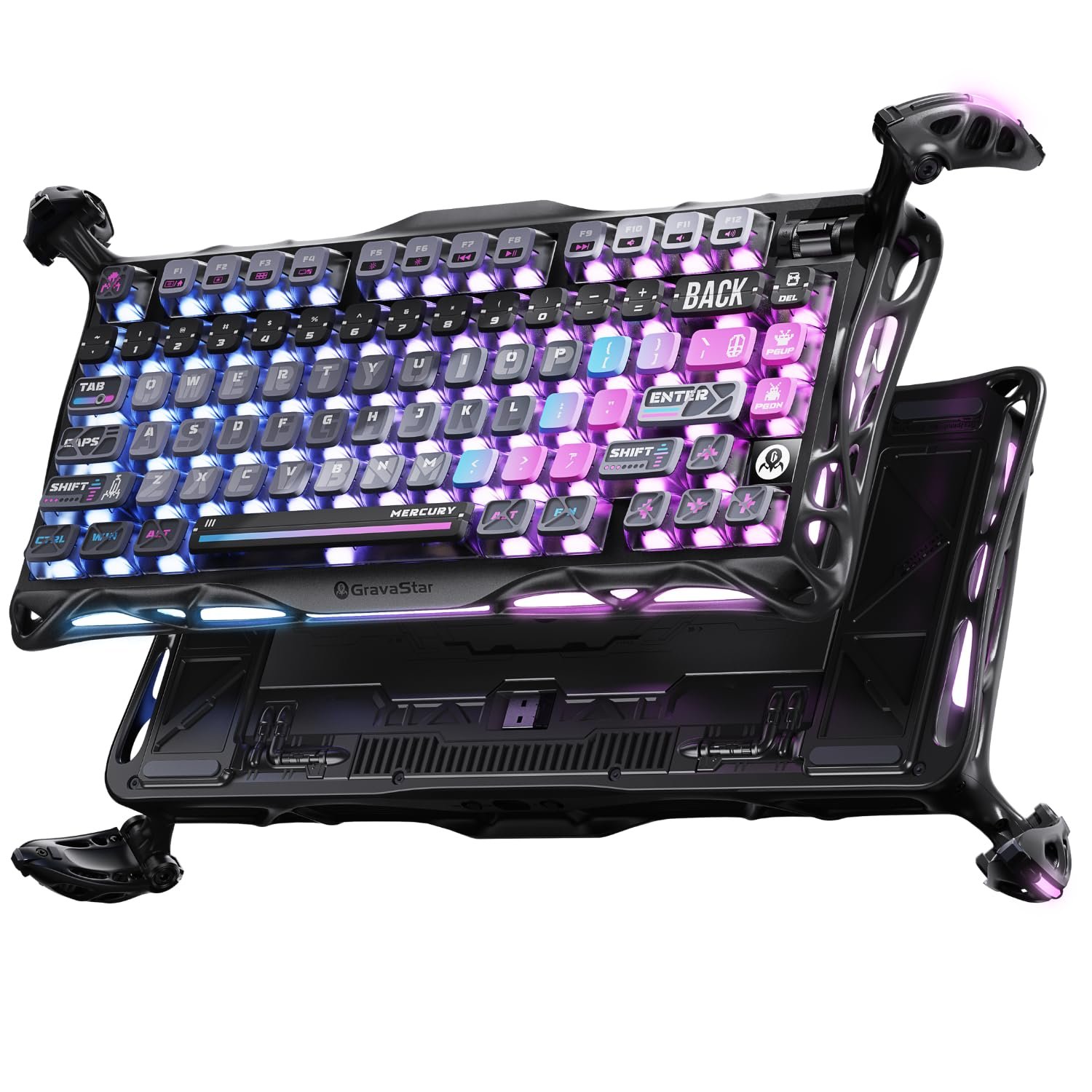 Gravastar Mercury V75 Pro gaming keyboard Image 1