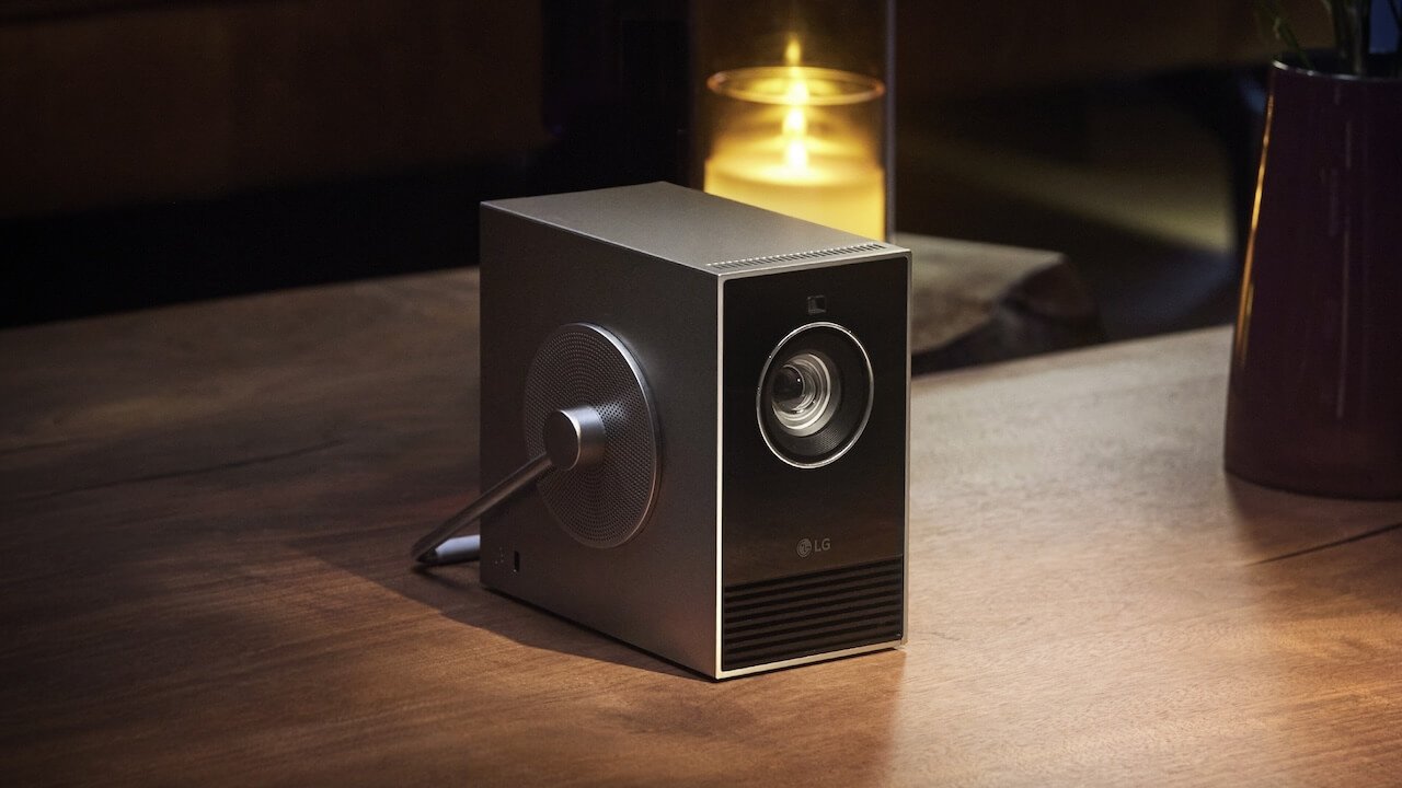 LG CineBeam Qube Portable Projector Image 2