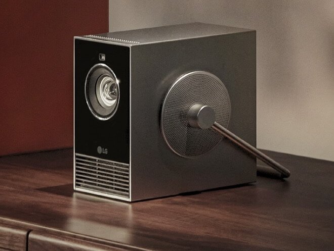 LG CineBeam Qube Portable Projector Image 4