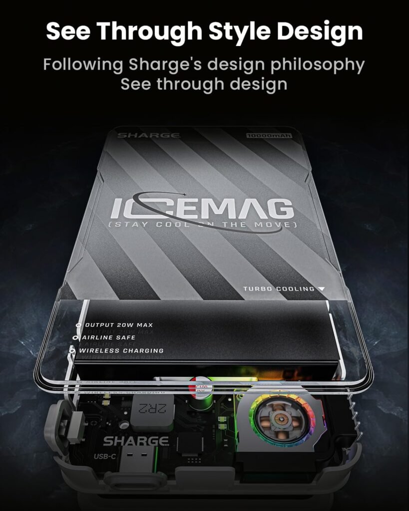 Sharge ICEMAG Magnetic Power Bank Image 4