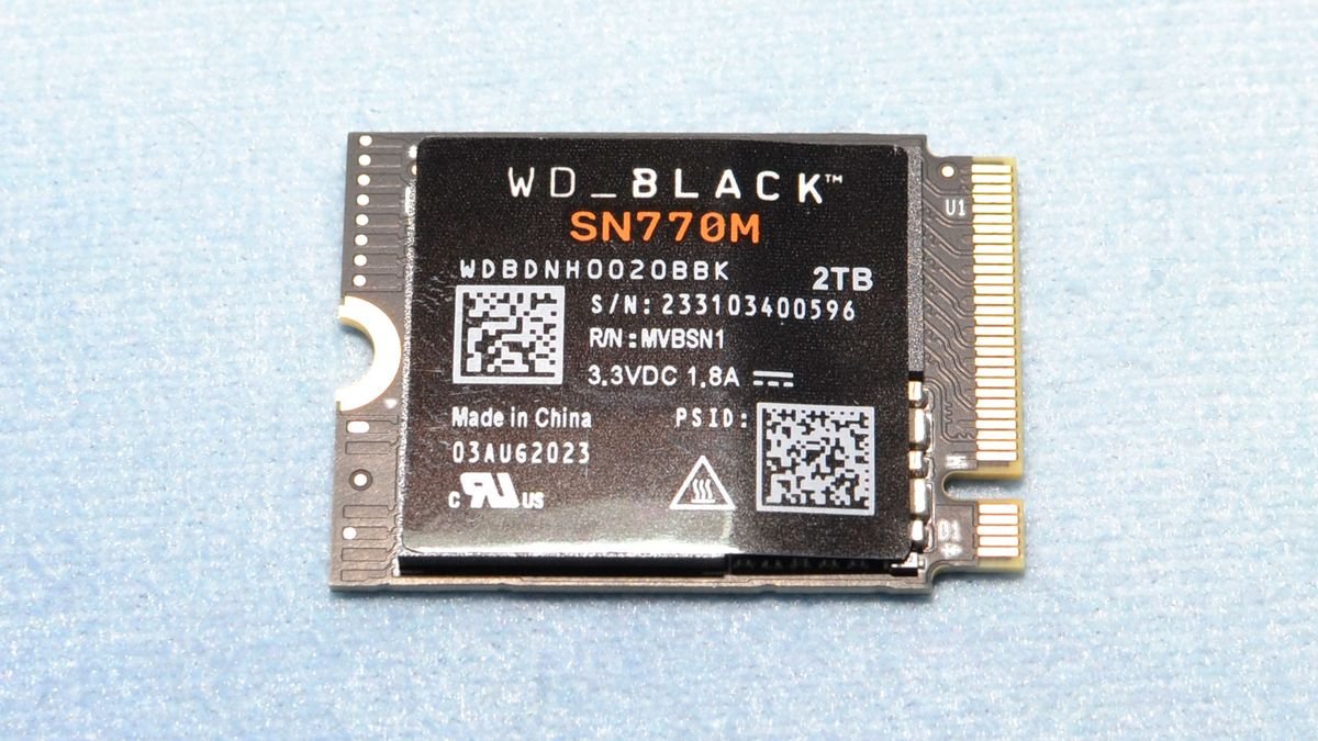 WD Black SN770M M.2 2230 SSD Image 4