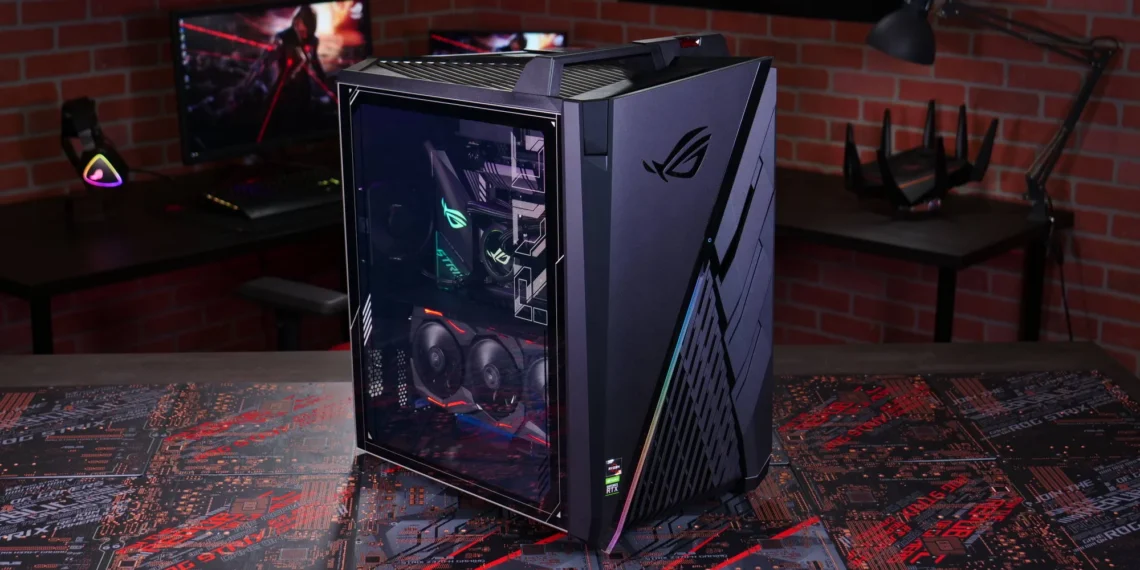 ASUS ROG Strix GA35 - front design view