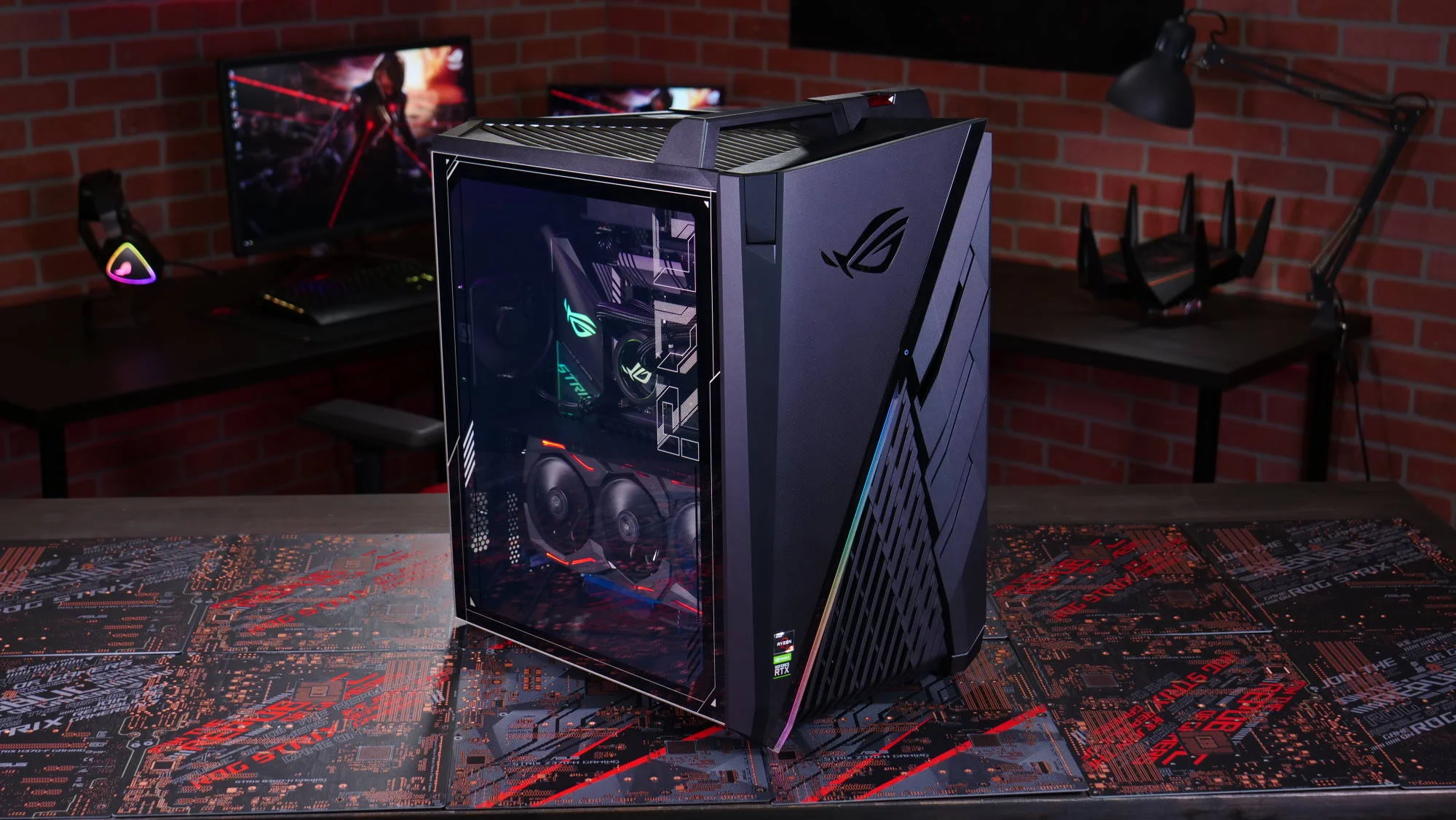 ASUS ROG Strix GA35 - front design view ASUS ROG Strix GA35 - front design view