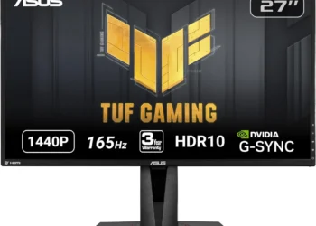 ASUS TUF Gaming VG27AQ - front design view