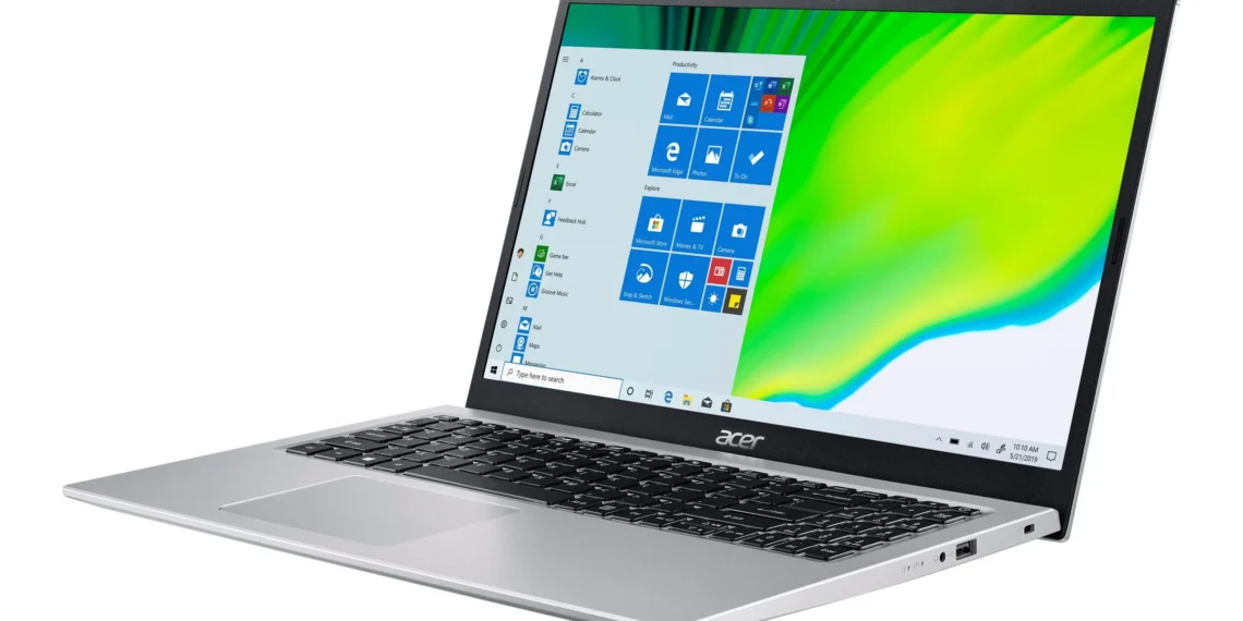 Acer Aspire 5 (A515-56) - front design view