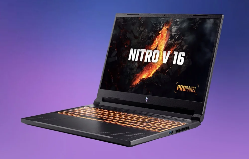 Acer Nitro 5 (2025 Model) - detail closeup