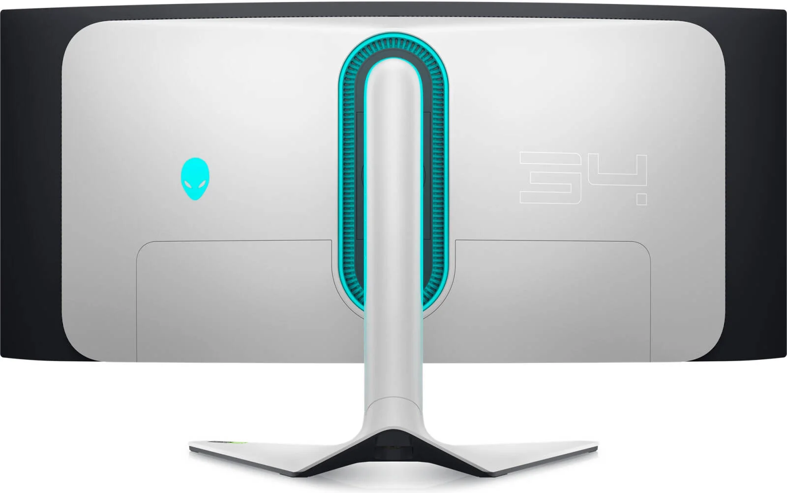 Alienware AW3423DW - detail closeup Alienware AW3423DW - detail closeup