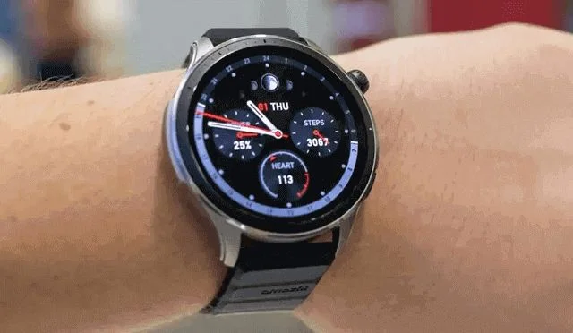 Amazfit GTR 5 - side profile Amazfit GTR 5 - side profile