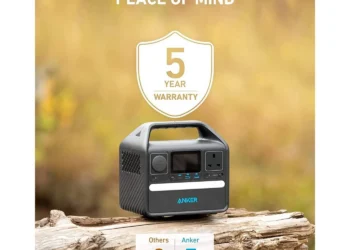 Anker 521 Portable Power Station - side profile